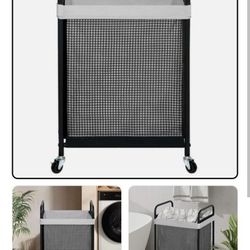 NEW Rolling Laundry Cart -$10