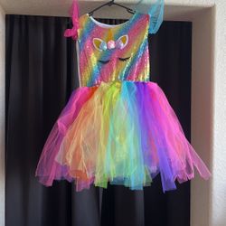 Girls Unicorn Dress 