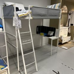 Kids Loft Bed With Desk IKEA