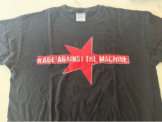 Vintage Rage Against the Machine Concert T Shirt
