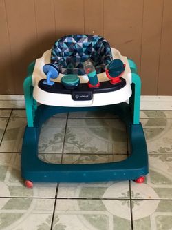 LIKE NEW SAFETY 1ST BABY ACTIVITY WALKER MUSIC LIGHTS AND SONGS WORKS!!!!!