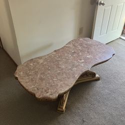 Marble Top Coffee Table 