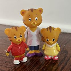 BABY MARGARET & Daniel & MOTHER Tiger Cake Topper