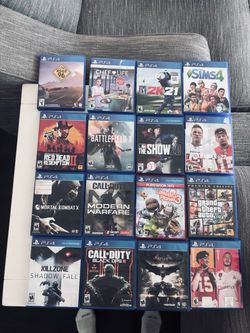 PS3 and PS4 Games