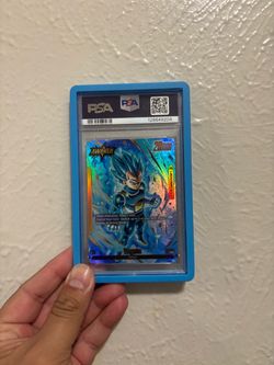 PSA Graded Vegeta Saiyan Dragon Ball Card