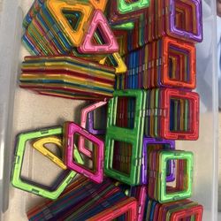 Whole Box Of Magnetic Blocks