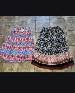 Large skirts $2 each