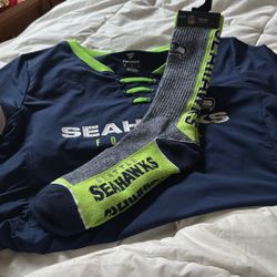 Seattle Seahawks Socks 