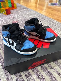 Jordan 1 Retro High OG TD 'UNC toe'