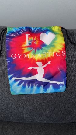 Gymnastics Grip Drawstring Bag