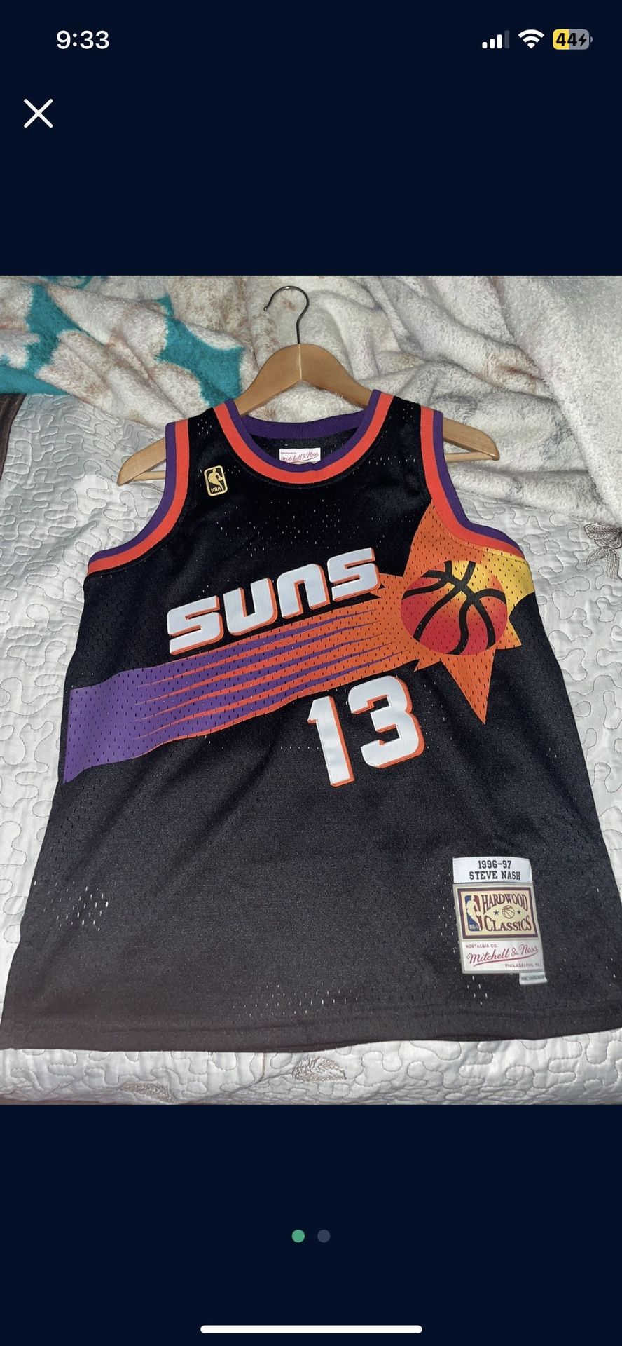 Steve Nash Suns Jersey Size Large