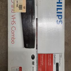 New Philips DVP3355V DVD/VCR Combo Player
