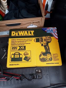DeWalt brushless drill USA