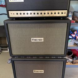 Amplifier And Speakers (Friedman BE-50 Delux)