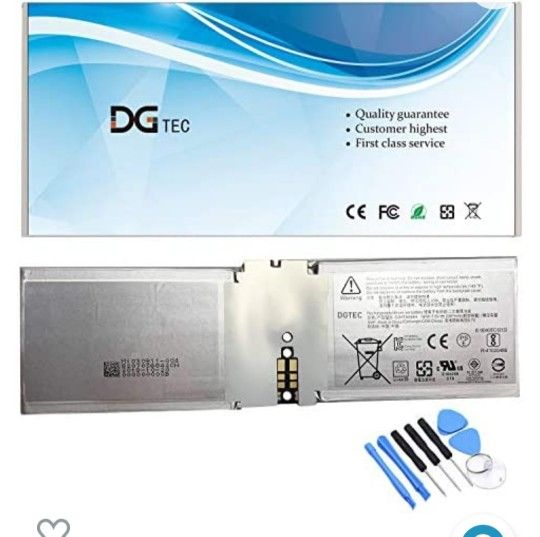 DG Tech Laptop Battery Replacement for Microsoft Surface Book 1