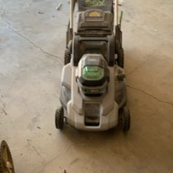 56 Volt Ego Lawn Mower With Battery And Charger