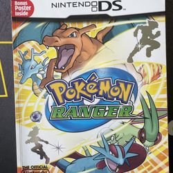 Pokemon Ranger Official Guide Nintendo Power Excellent Condition 