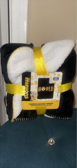 Minions throw blanket