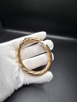 Italian Bracelet Oro 18k ..peso 25.45G …$3400