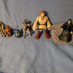 Set of Star Wars Figures (6)