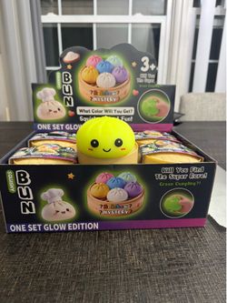 GLOW IN THE DARK DUMPLING SQUISHIES 2 for $25