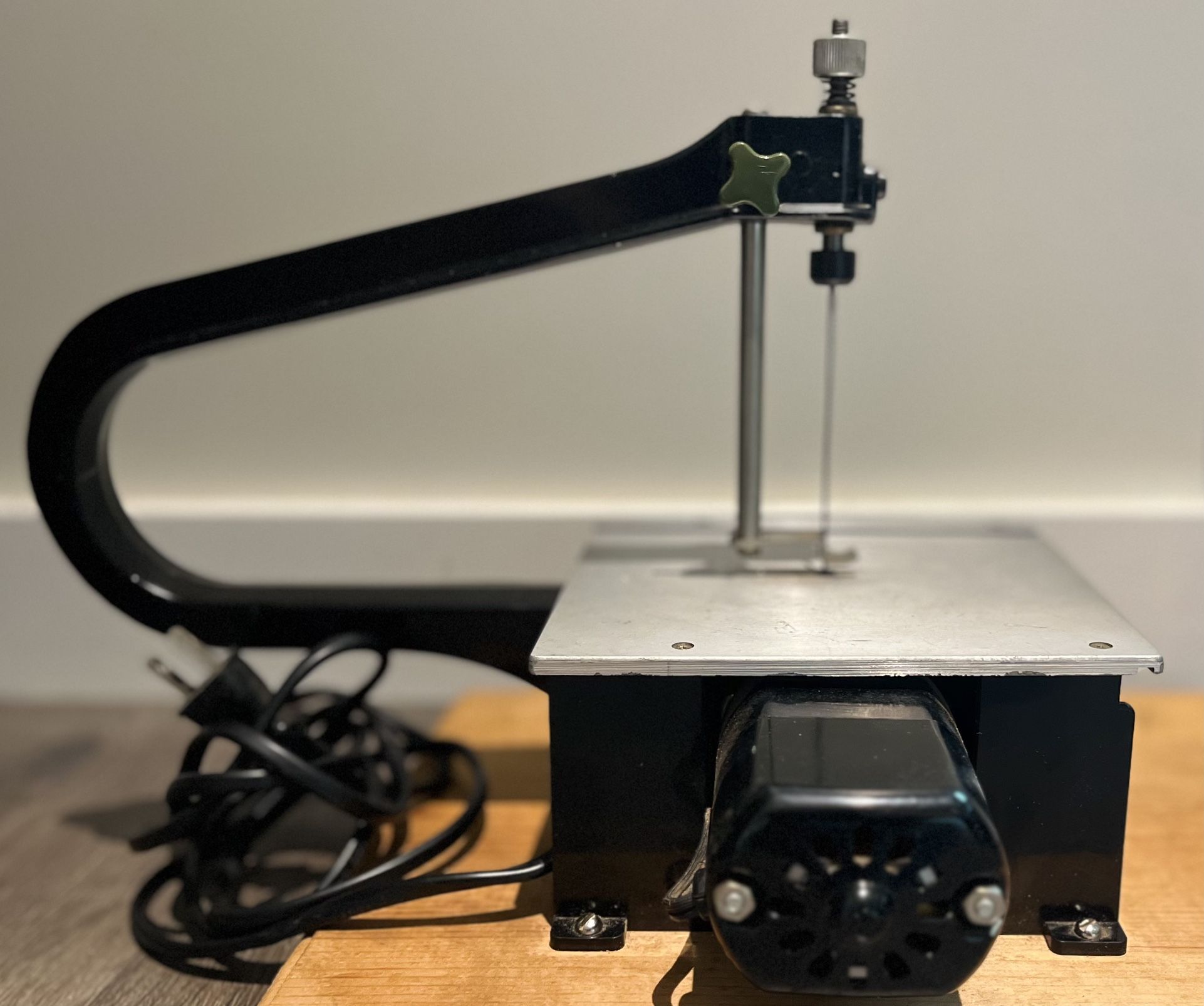 Vintage MicroLux Scroll Saw - Precision Woodworking Tool!