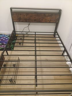 Queen size bed frame
