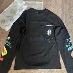 chrome hearts x cdg long sleeve size small