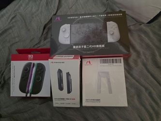 Nintendo Switch 2 Joycons (2 Pairs) + Charging Grip