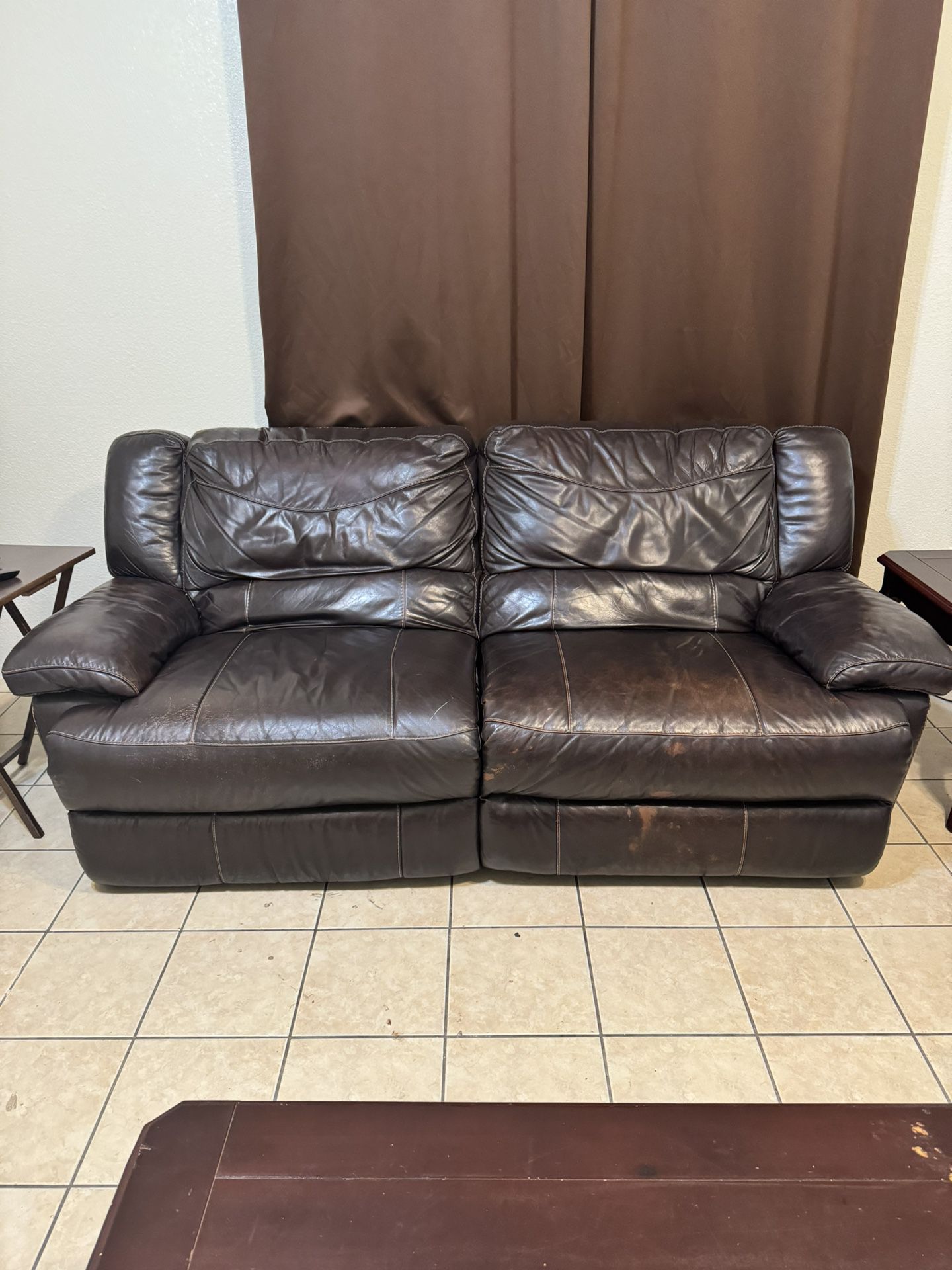 Leather Recliner Loveseat & Sofa Couches