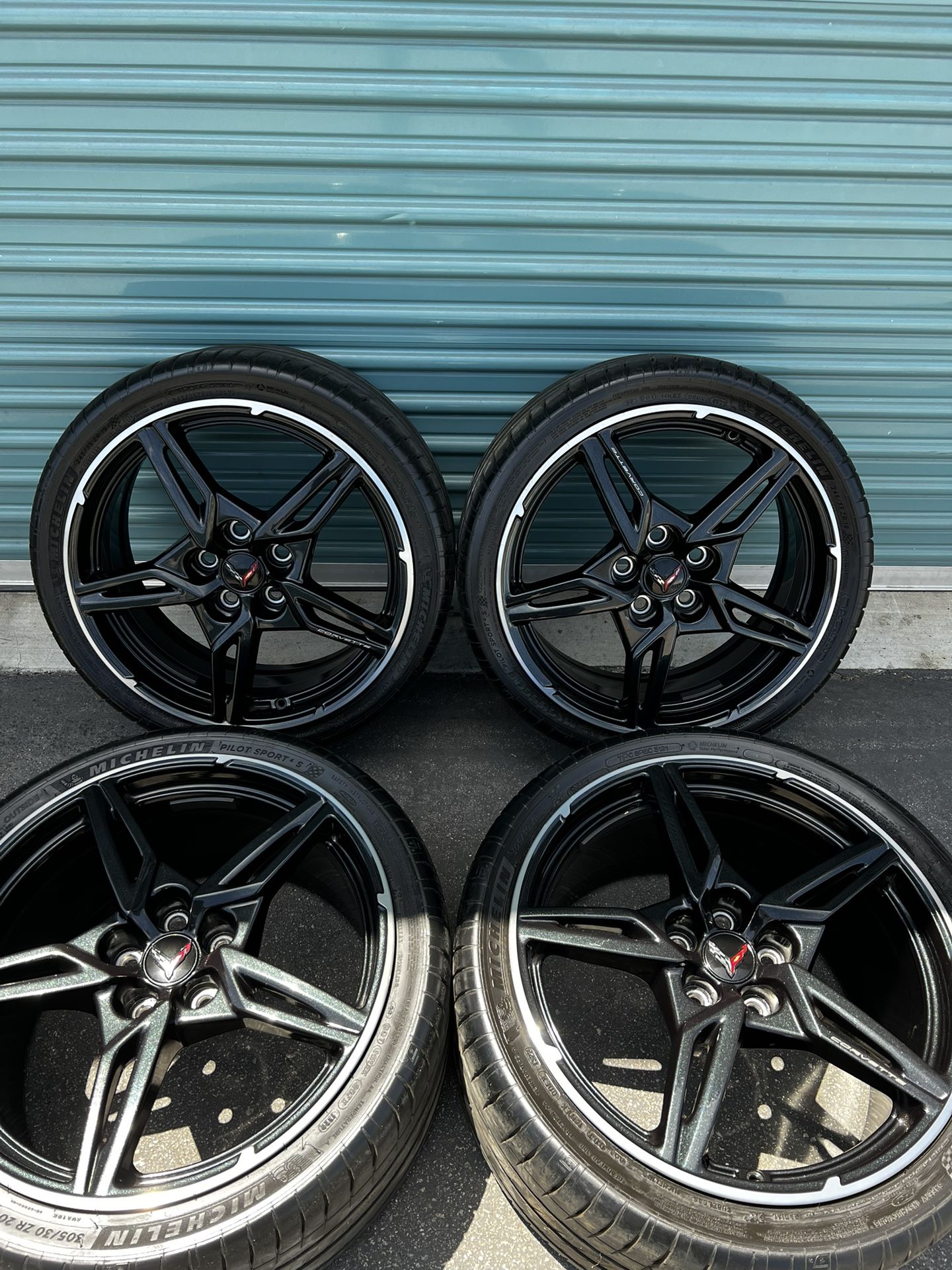 Chevy Corvette C8 Factory Wheels