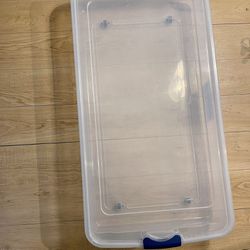 Underbed  Storage Container With Wheels  Thumbnail
