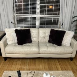 3 Piece Leather Sofa 
