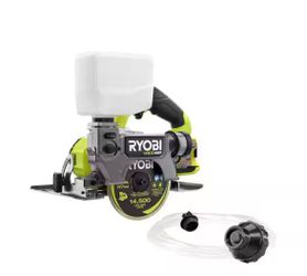Ryobi ONE+ HP 18V Cordless Handheld Wet/Dry Masonry Tile Saw (Tool Only)