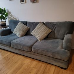 Couch And Love Seat From Living Spaces, Fabric Stain Resistance Used For 6 Moths 