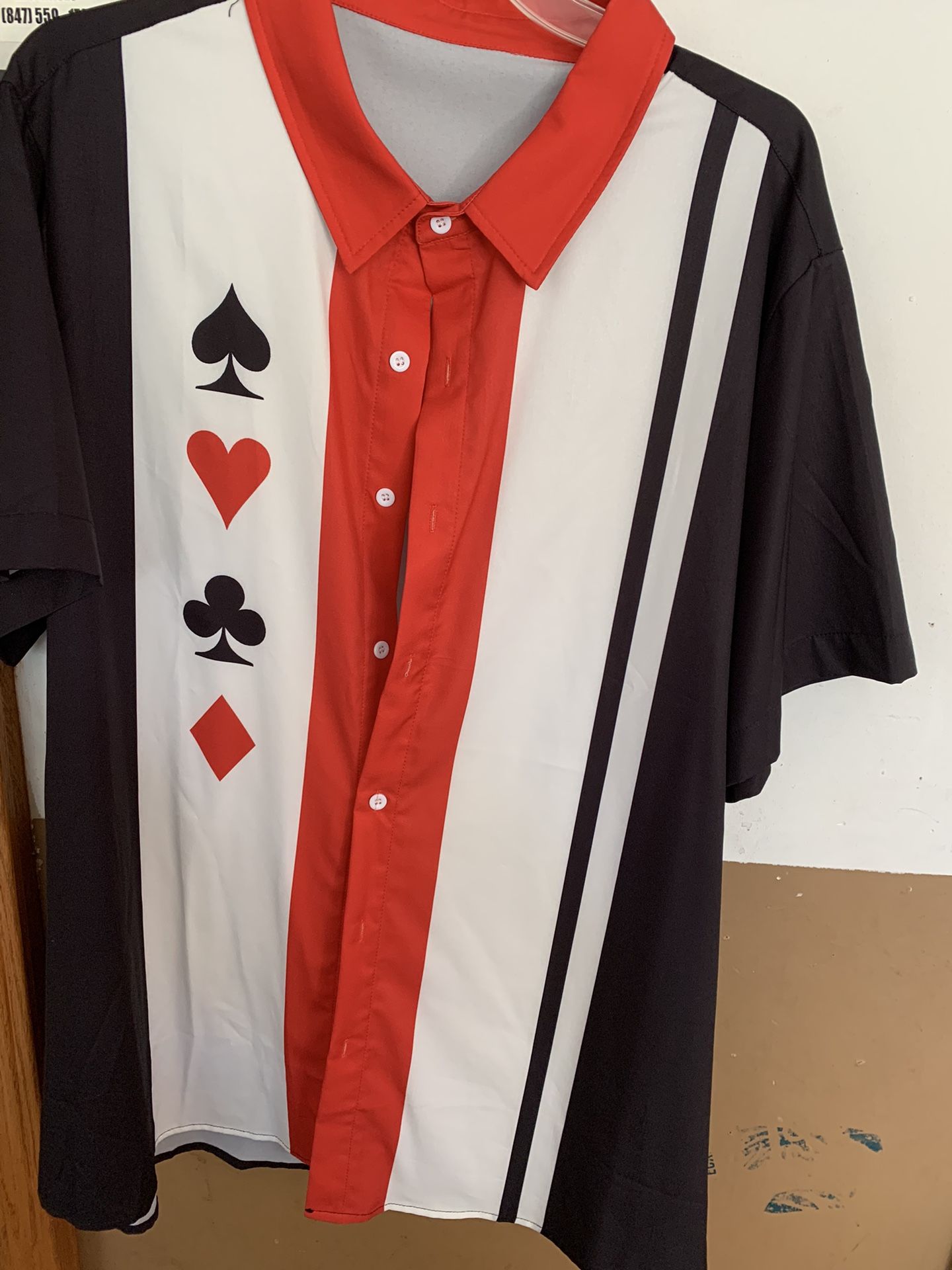 Poker Shirt XL Men’s