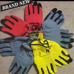 BRAND NEW 4 PAIR MENS WORKGLOVES SZ LG 