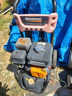 Generac 3100 Psi Power Pressure Washer For Parts Repair