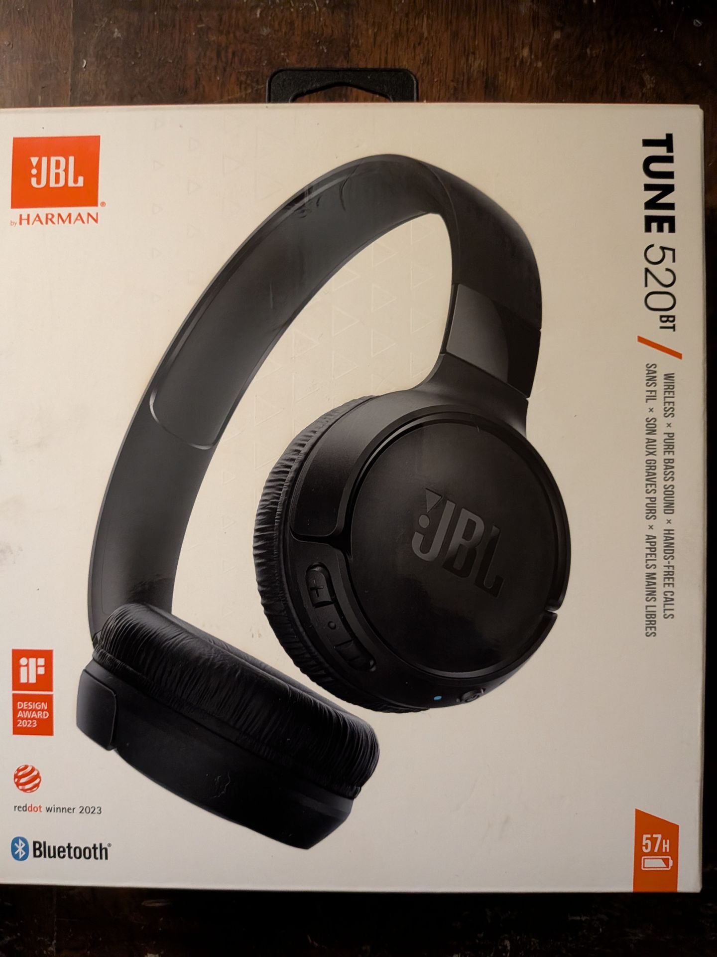 JBL Tune 525BT Wireless 5.3 Bluetooth On-Ear Headphones