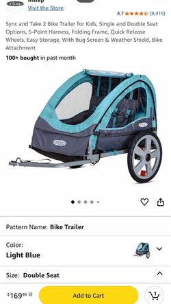 Bike trailer for kids