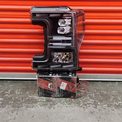 Full LED DRL Headlight and Projector with Sequential Turn Signals for 2017_2019 Ford F250_F350 F450