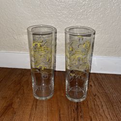 Bacardi Glass Cups 