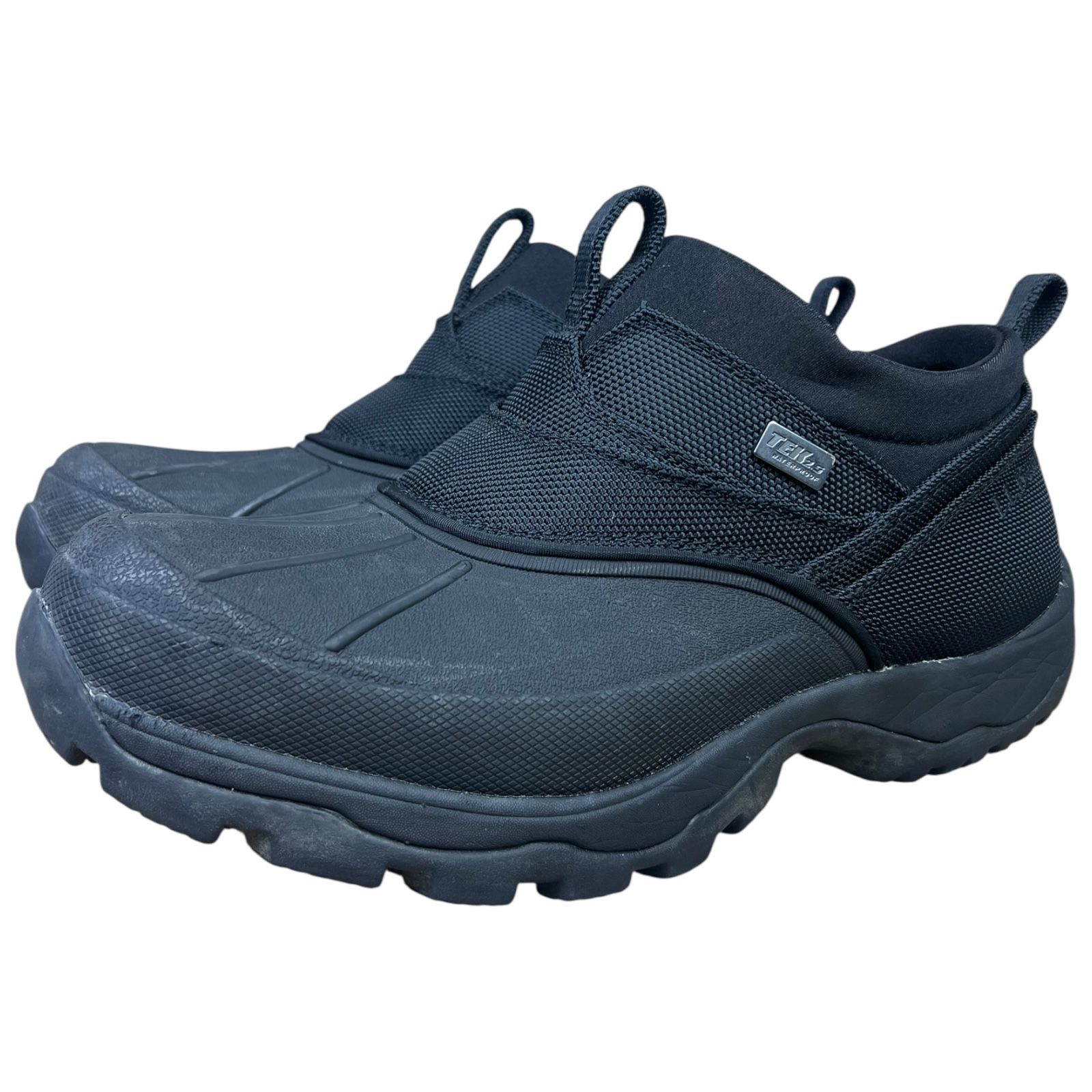 LL Bean Mens 10.5 M Black Storm Chaser 5 Tek 2.5 Waterproof Slip On Boots