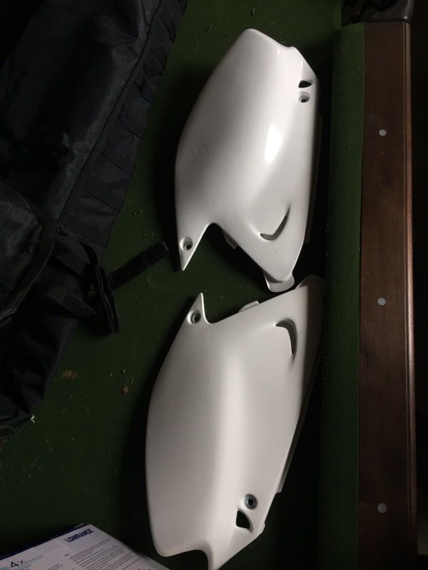 Kawasaki Dirtbike Side Plastics