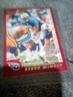 Steve McNair Sports Trading Card 