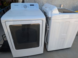 Samsung washer and dryer
