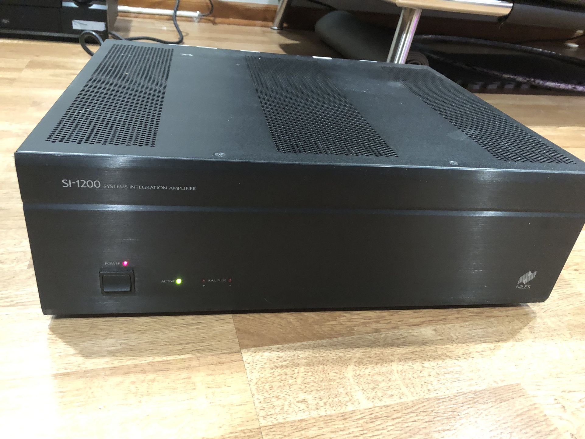 12 Channel power amplifier,everything is working good and very good condition.