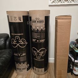 Ram Board + 4 Mil Clear Poly Sheet – Bundle Deal $100