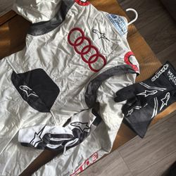 Alpinestars Suit & Gloves Size 34