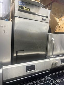 True Commercial Stainless Steel Refrigerator
